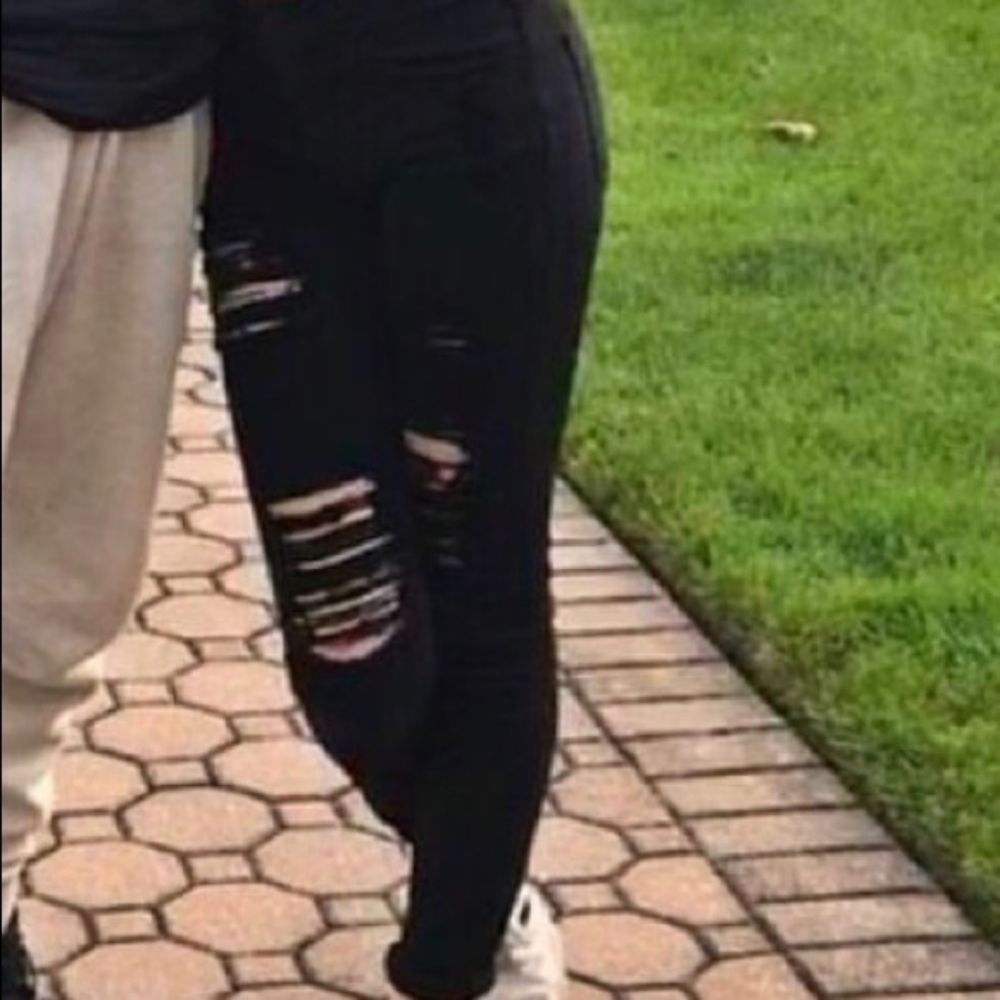 ripped jeans